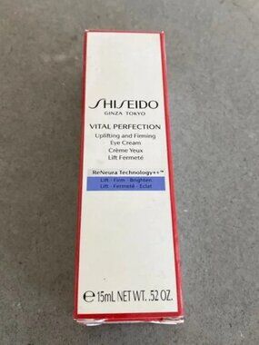 Shiseido Vital Perfection Uplifting & Firming Eye Cream 15ml Anti-Aging New